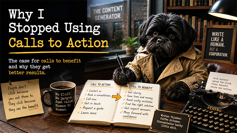 Here&rsquo;s Why I Stopped Using Calls to Action